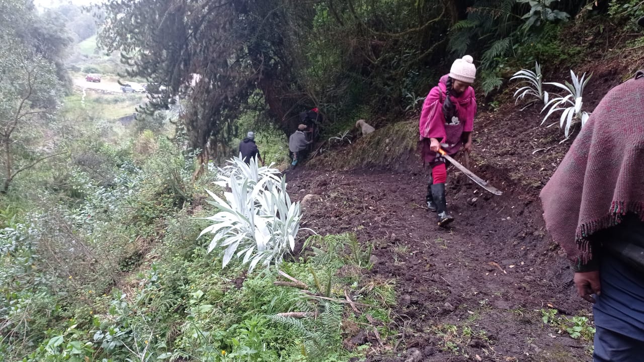 Tambaló implementa senderos ecológicos