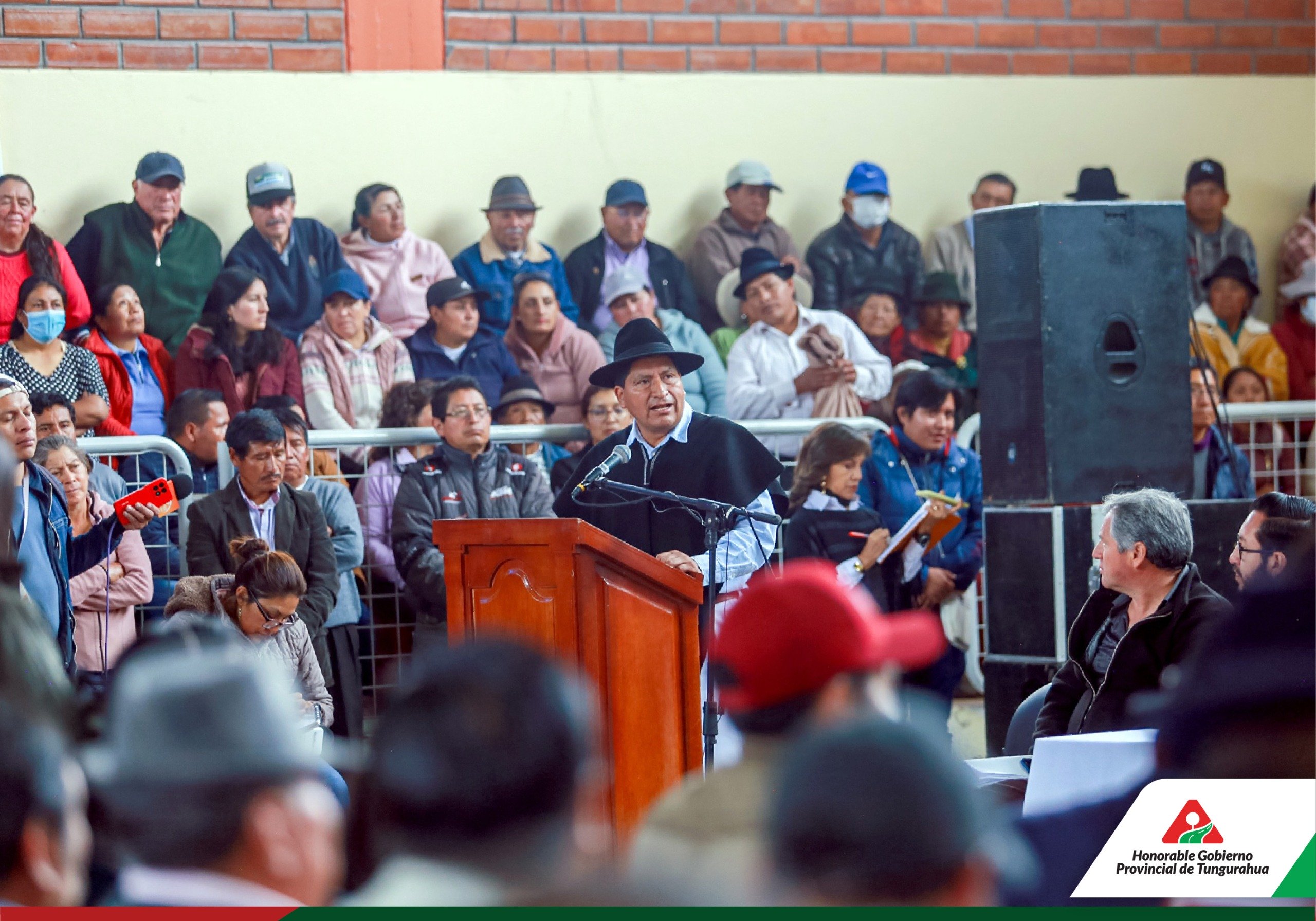 PARTICIPACIÓN DEL PREFECTO DE TUNGURAHUA EN LA ASAMBLEA PROVINCIAL DE COTOPAXI