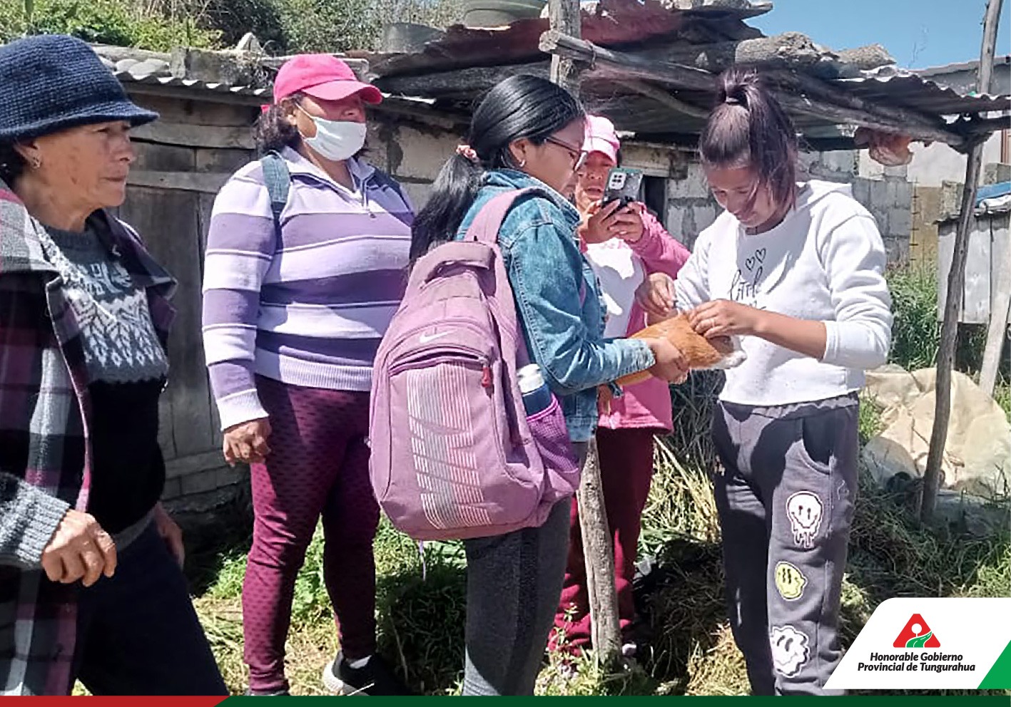 APOYO TÉCNICO PARA LA CONSTRUCCIÓN DE GALPONES DE ESPECIES MENORES EN TELIGOTE, PELILEO