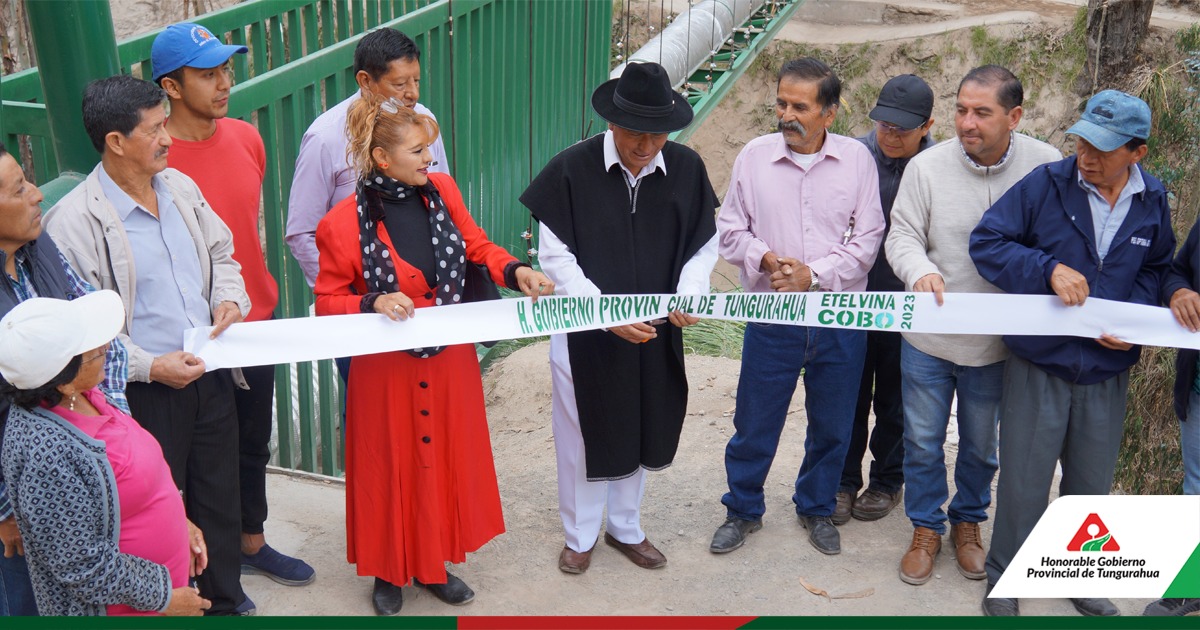 NUEVAS INFRAESTRUCTURAS TRANSFORMAN LA VIDA RURAL EN TUNGURAHUA
