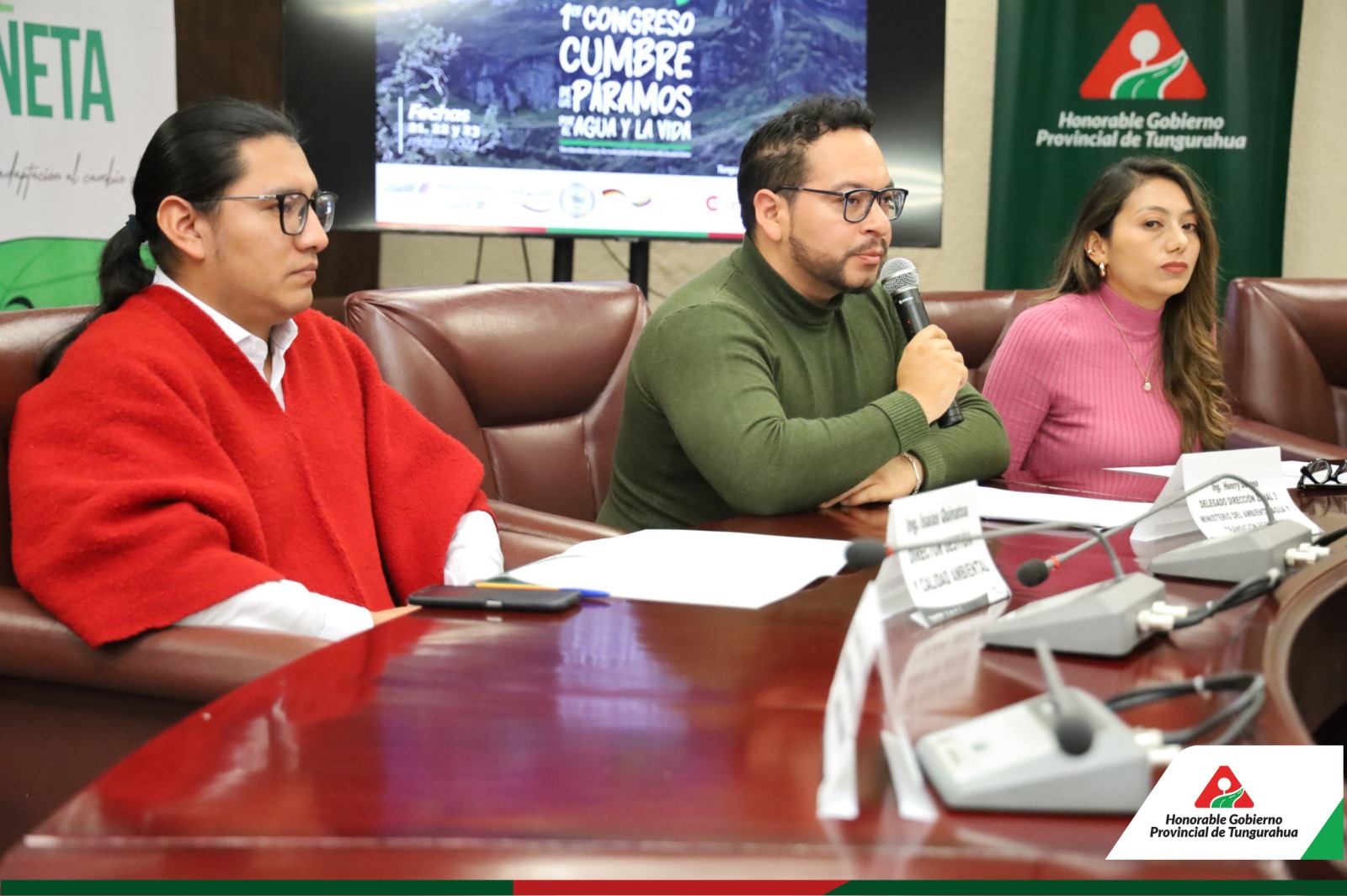 Tungurahua será sede de la Primera Cumbre por los páramos, el agua y la vida