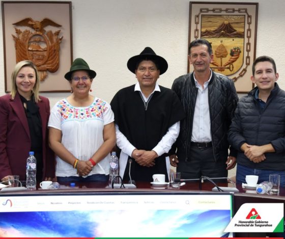 Mancomunidad de Gobiernos Provinciales de la Zona Centro ratificó al prefecto de Tungurahua como presidente de la entidad