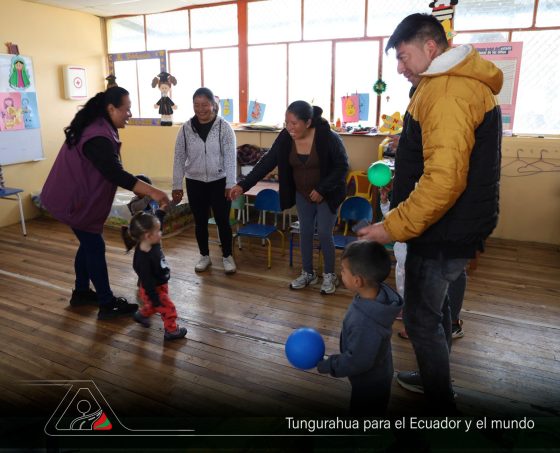 Tungurahua fortalece la lucha contra la desnutrición infantil en Cevallos y Quero.