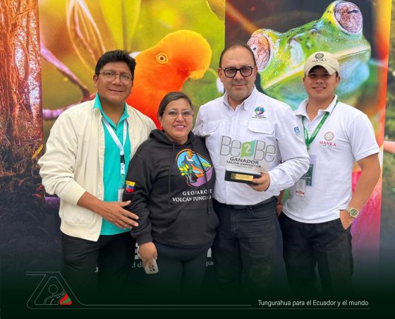 Tungurahua destaca en Fonatur 2026 y recibe el premio al mejor expositor B2B