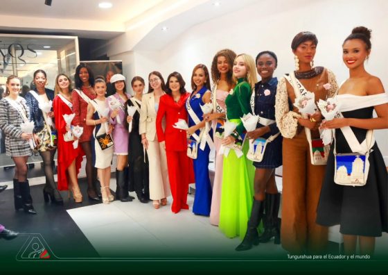 Tungurahua recibió oficialmente a las candidatas de Miss Universe Ecuador 2026