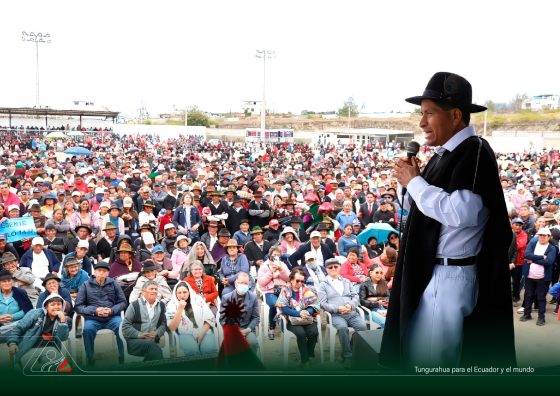 Gobierno Provincial de Tungurahua socializa la reconstrucción integral del Canal Ambato–Huachi–Pelileo