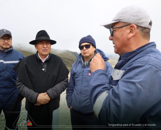 Ambato–El Corazón avanza al 80% en territorio tungurahuense